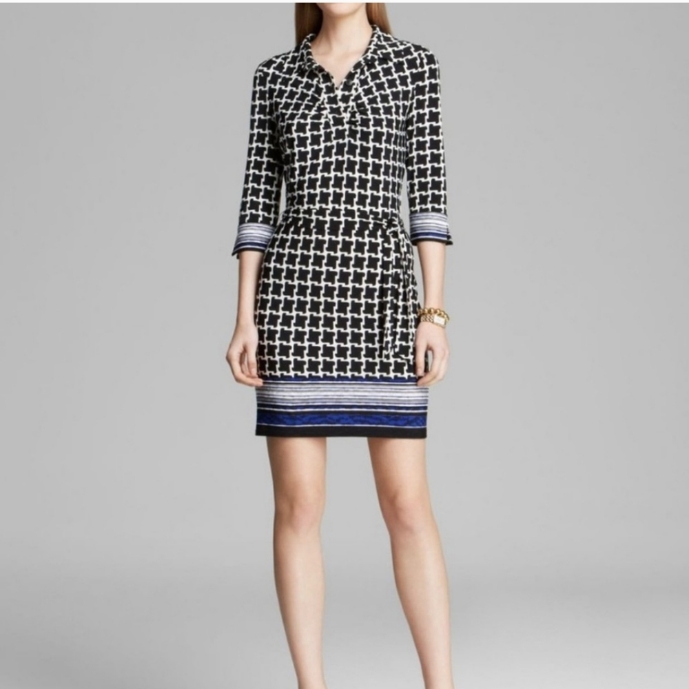 Laundry by Shelli Segal Print Shift Dress Size 2